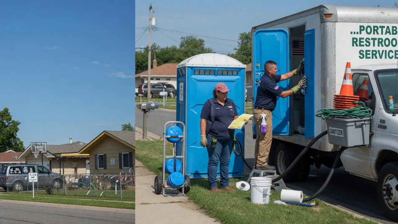 Portable Toilet Rental in Elgin, IL near me